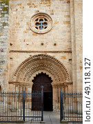 Zamora Santa Maria Magdalena church Spain by Via de la Plata way to Santiago. Стоковое фото, агентство Ingram Publishing / Фотобанк Лори