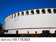 Zafra bullring in Extremadura of Spain by the Via de la Plata way. Стоковое фото, агентство Ingram Publishing / Фотобанк Лори