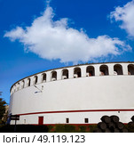 Zafra bullring in Extremadura of Spain by the Via de la Plata way. Стоковое фото, агентство Ingram Publishing / Фотобанк Лори