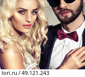 Portrait of bold and beautiful young people. Стоковое фото, агентство Ingram Publishing / Фотобанк Лори