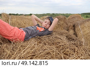 Деревня. Стоковое фото, фотограф Irina Paulina / Фотобанк Лори