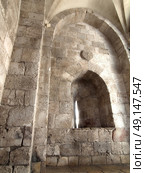Jaffa gate in a wall of old city Jerusalem. inside view. Стоковое фото, агентство Ingram Publishing / Фотобанк Лори