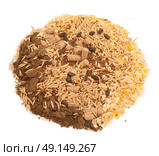 pile of muesli for horse. close up. Стоковое фото, агентство Ingram Publishing / Фотобанк Лори