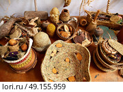Esparto halfah grass used for crafts as cords basketry and espadrilles. Стоковое фото, агентство Ingram Publishing / Фотобанк Лори