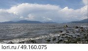 Scenic view of Wreck Beach, Foreshore Trail, Vancouver, British Columbia, Canada. Стоковое фото, агентство Ingram Publishing / Фотобанк Лори