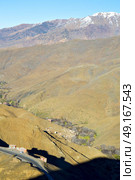 in ground africa morocco the bush  dry atlas mountain. Стоковое фото, агентство Ingram Publishing / Фотобанк Лори