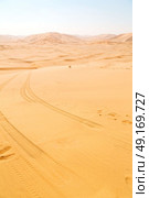 the empty quarter  and outdoor  sand  dune in oman old desert rub   al khali . Стоковое фото, агентство Ingram Publishing / Фотобанк Лори