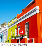 blur in south africa cape town    bo kaap architecture   like   texture background. Стоковое фото, агентство Ingram Publishing / Фотобанк Лори