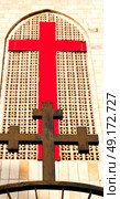in amman jordan the chatolic church and the cross for religion. Стоковое фото, агентство Ingram Publishing / Фотобанк Лори