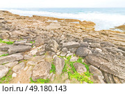 blur in south africa   sky ocean  isimagaliso reserve nature and rocks. Стоковое фото, агентство Ingram Publishing / Фотобанк Лори