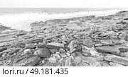 blur in south africa   sky ocean  isimagaliso reserve nature and rocks. Стоковое фото, агентство Ingram Publishing / Фотобанк Лори