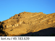 in   africa morocco the atlas dry mountain ground isolated hill valley. Стоковое фото, агентство Ingram Publishing / Фотобанк Лори