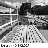 blur  in  philippines   view of the island hill from the prow of a boat. Стоковое фото, агентство Ingram Publishing / Фотобанк Лори