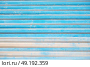 abstract texture of a dirty aluminium shutter like industrial  background. Стоковое фото, агентство Ingram Publishing / Фотобанк Лори