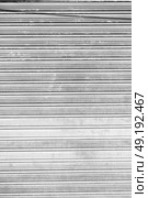 abstract texture of a dirty aluminium shutter like industrial  background. Стоковое фото, агентство Ingram Publishing / Фотобанк Лори