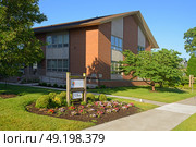 Montessori school of Wabash Presbyterian Church. Wabash, Indiana, United States (2014 год). Редакционное фото, фотограф Валерия Попова / Фотобанк Лори