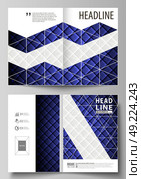 Business templates for bi fold brochure, flyer. Cover design template, abstract vector layout in A4 size. Shiny fabric, rippled texture, white and blue color silk, colorful vintage style background. Business templates for bi fold brochure, flyer. Cover design template, abstract vector layout in A4 size. Shiny fabric, rippled texture, white and blue color silk, colorful vintage style background. Стоковая иллюстрация, агентство Ingram Publishing / Фотобанк Лори