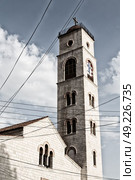 in amman jordan the chatolic church and the cross for religion. Стоковое фото, агентство Ingram Publishing / Фотобанк Лори