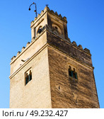 in maroc africa        minaret  and the blue  sky. Стоковое фото, агентство Ingram Publishing / Фотобанк Лори