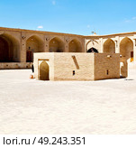in iran antique palace and  caravanserai old contruction for travel people. Стоковое фото, агентство Ingram Publishing / Фотобанк Лори
