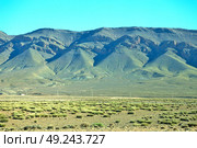 in   valley  morocco   africa the atlas dry  mountain   ground isolated hill . Стоковое фото, агентство Ingram Publishing / Фотобанк Лори