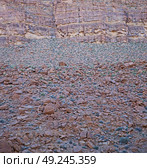 in   africa morocco the atlas dry mountain ground isolated hill valley. Стоковое фото, агентство Ingram Publishing / Фотобанк Лори