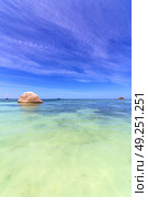 asia in thailand  kho tao  bay isle white  beach    rocks pirogue  and south china sea . Стоковое фото, агентство Ingram Publishing / Фотобанк Лори