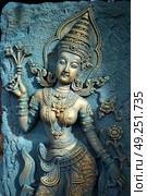 kho phangan bangkok thailand incision gods of earth in green. Стоковое фото, агентство Ingram Publishing / Фотобанк Лори