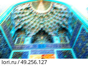 blur in iran abstract texture of the  religion  architecture mosque roof persian history. Стоковое фото, агентство Ingram Publishing / Фотобанк Лори