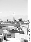 blur in iran the old contruction prison of alexander historic building. Стоковое фото, агентство Ingram Publishing / Фотобанк Лори