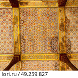 blur in iran abstract texture of the  religion  architecture mosque roof persian history. Стоковое фото, агентство Ingram Publishing / Фотобанк Лори