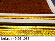 bangkok in the temple  thailand abstract cross colors roof wat  palaces   asia sky   and  colors. Стоковое фото, агентство Ingram Publishing / Фотобанк Лори