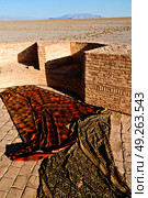 blur in iran antique palace and    caravanserai old contruction for travel people. Стоковое фото, агентство Ingram Publishing / Фотобанк Лори