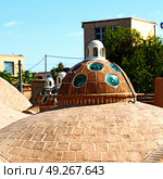 in iran the old building roof of the antique tradition  bath  . Стоковое фото, агентство Ingram Publishing / Фотобанк Лори