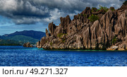 from a boat  in  philippines  snake island near el nido palawan beautiful panorama coastline sea and rock . Стоковое фото, агентство Ingram Publishing / Фотобанк Лори