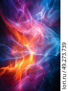 Dynamic Abstract Bokeh Light Effects Displaying a Wide Range of Vibrant Colors in a Beautiful Arrangement. Стоковое AI-изображение, AI-художник Anastasy Yarmolovich / Фотобанк Лори