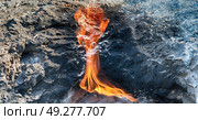 blur in turkey the chimera eternal fire from natural gas     in the rocks. Стоковое фото, агентство Ingram Publishing / Фотобанк Лори