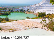     abstract in   pamukkale turkey asia the old calcium bath and travertine water. Стоковое фото, агентство Ingram Publishing / Фотобанк Лори