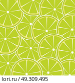 Lime fruit abstract background vector illustration. Стоковая иллюстрация, агентство Ingram Publishing / Фотобанк Лори