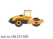 Rammer. Major Construction. Rink Asphalt. Vector Illustration. EPS10. Rammer. Major Construction. Rink Asphalt. Vector Illustration. Стоковая иллюстрация, агентство Ingram Publishing / Фотобанк Лори