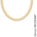 Gold Chain Jewelry. Vector Illustration. EPS10. Gold Chain Jewelry. Vector Illustration. Стоковая иллюстрация, агентство Ingram Publishing / Фотобанк Лори