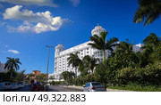 Cancun Kukulcan boulevard in Hotel Zone at Mexico. Стоковое фото, агентство Ingram Publishing / Фотобанк Лори