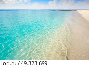 Cozumel island Playa Palancar beach in Riviera Maya of Mayan Mexico. Стоковое фото, агентство Ingram Publishing / Фотобанк Лори