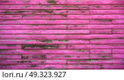 Mahahual Caribbean grunge pink wood painted wall in Costa Maya Mexico. Стоковое фото, агентство Ingram Publishing / Фотобанк Лори