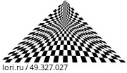 Black and White Hypnotic Fascinating Abstract Image.Vector Illustration. EPS10. Hypnotic Fascinating Abstract Image.Vector Illustration. Стоковая иллюстрация, агентство Ingram Publishing / Фотобанк Лори