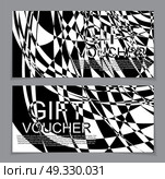 Gift Voucher Template with the abstract in the background. Vector Illustration. EPS10. Gift Voucher Template with the abstract in the background. Vecto. Стоковая иллюстрация, агентство Ingram Publishing / Фотобанк Лори