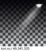 Spotlights scene light effects. Stage light spotlight vector. Vector illustration. Стоковая иллюстрация, агентство Ingram Publishing / Фотобанк Лори