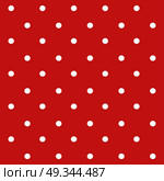 seamless Polka dot background. Стоковая иллюстрация, агентство Ingram Publishing / Фотобанк Лори