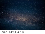 Galaxy stars night sky. Galaxy stars in night sky. Space astrophotography. Galaxy stars night sky. Стоковое фото, агентство Ingram Publishing / Фотобанк Лори