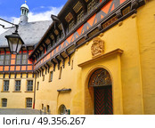 Wernigerode Rathaus Stadt city hall in Harz Germany. Wernigerode Rathaus Stadt city hall Harz Germany. Стоковое фото, агентство Ingram Publishing / Фотобанк Лори